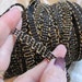 Trim Vintage Black Gold Metallic Elastic Gimp Braid Trim - .33 Inch Wide - 3 Yards Total (#211)