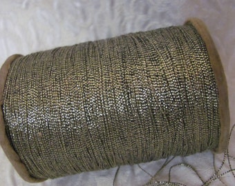 Gold Metallic Thread Lightweight Gold Wrapped Cotton - 20 yards Total Per - More Available