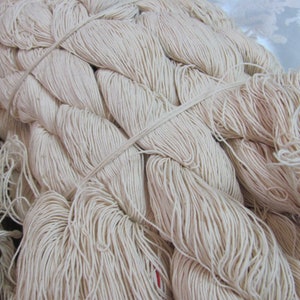 Vintage Chinese Fishing Net Twine Cord String Doily Making Macrame Weaving Fiber Textile Art - Price is per 2 ounce skein