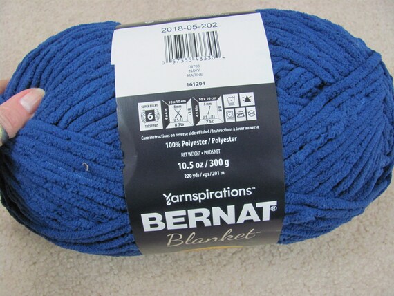 Yarnspirations Bernat Blanket Yarn 10.5oz Seafoam Multicolored