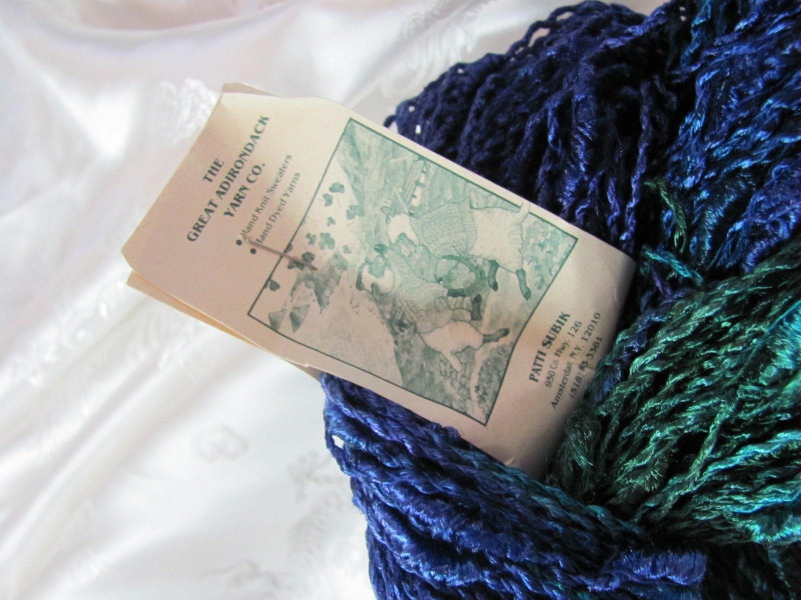 The Great Adirondack Yarn Co Cyclone // Super Soft Textured Cotton ...