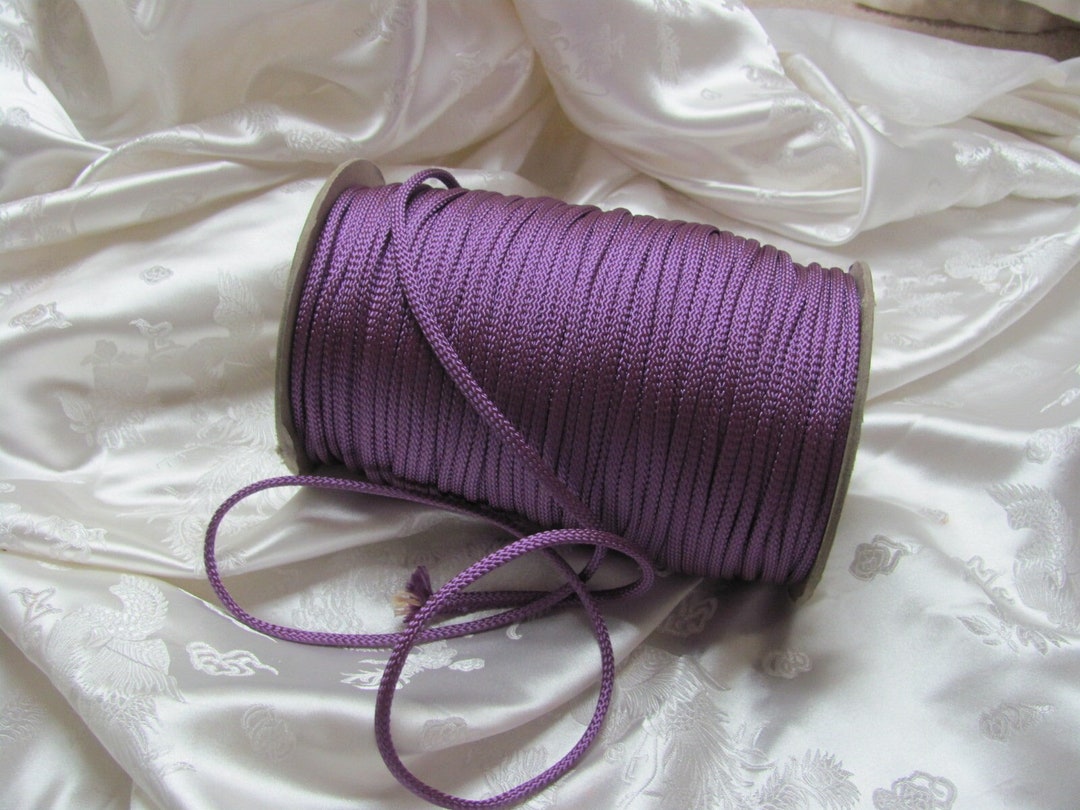 Lavander Rope Vintage Purple Lavender Braided Twisted Rope Cord String Sewing Trim ...