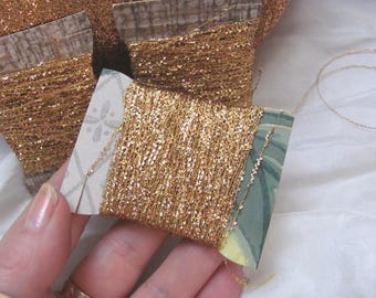 Copper Shiny Metallic Embroidery Thread - 20 40 100 Yards - More Available and other colors to choose from