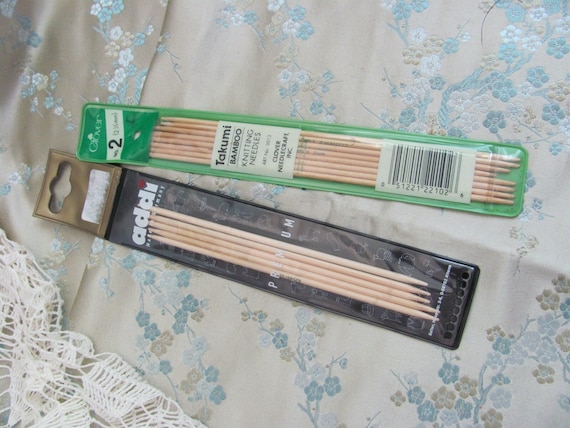 2 Packungen Bambus Stricknadeln Addi Takumi 7" Zoll 2,75 mm und 6" Zoll  15mm - Etsy.de