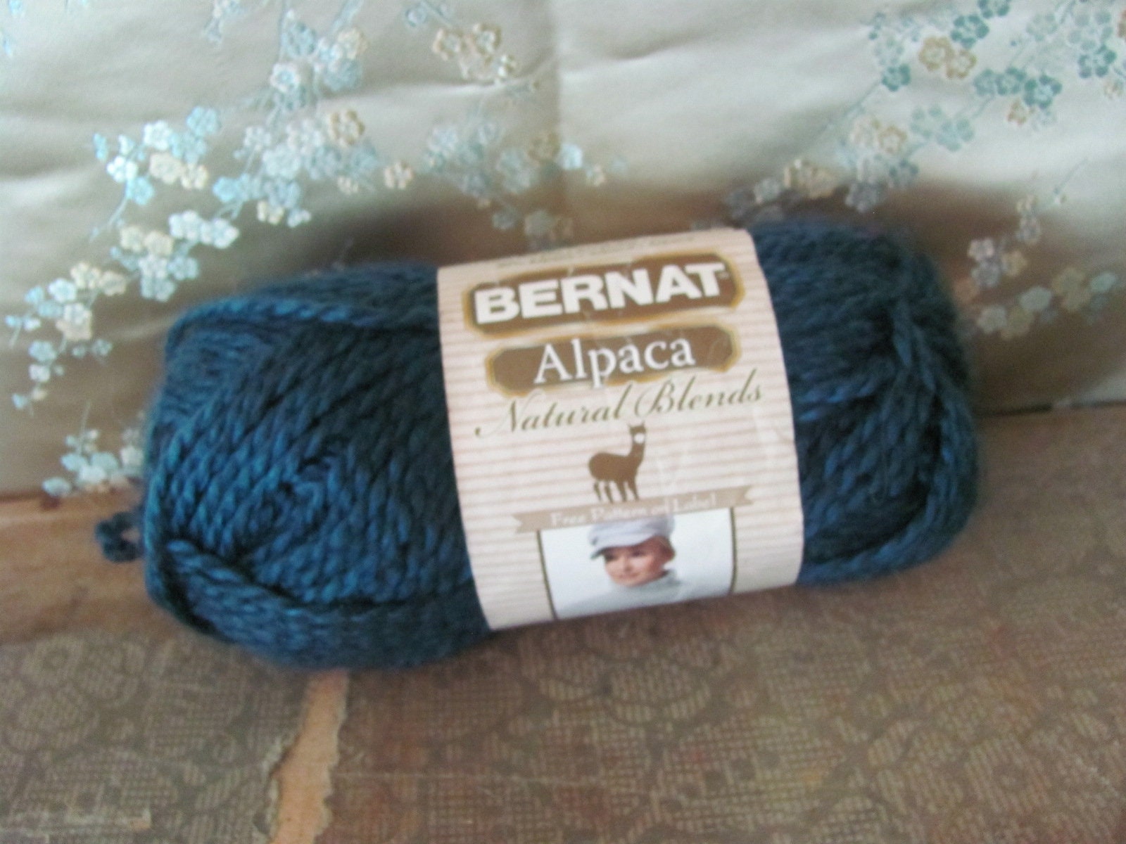 Bernat Alpaca Natural Blend Yarn Skein 3.5oz 100g 120 Yards 110m Aqua Blue 93203 1 Skein Etsy