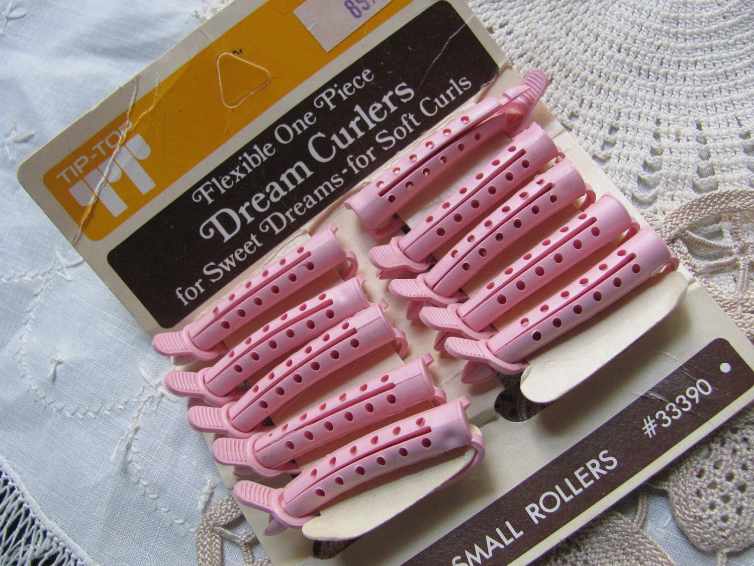 Vintage Dream Curlers Flexible Rubber for Doll Hair Etsy