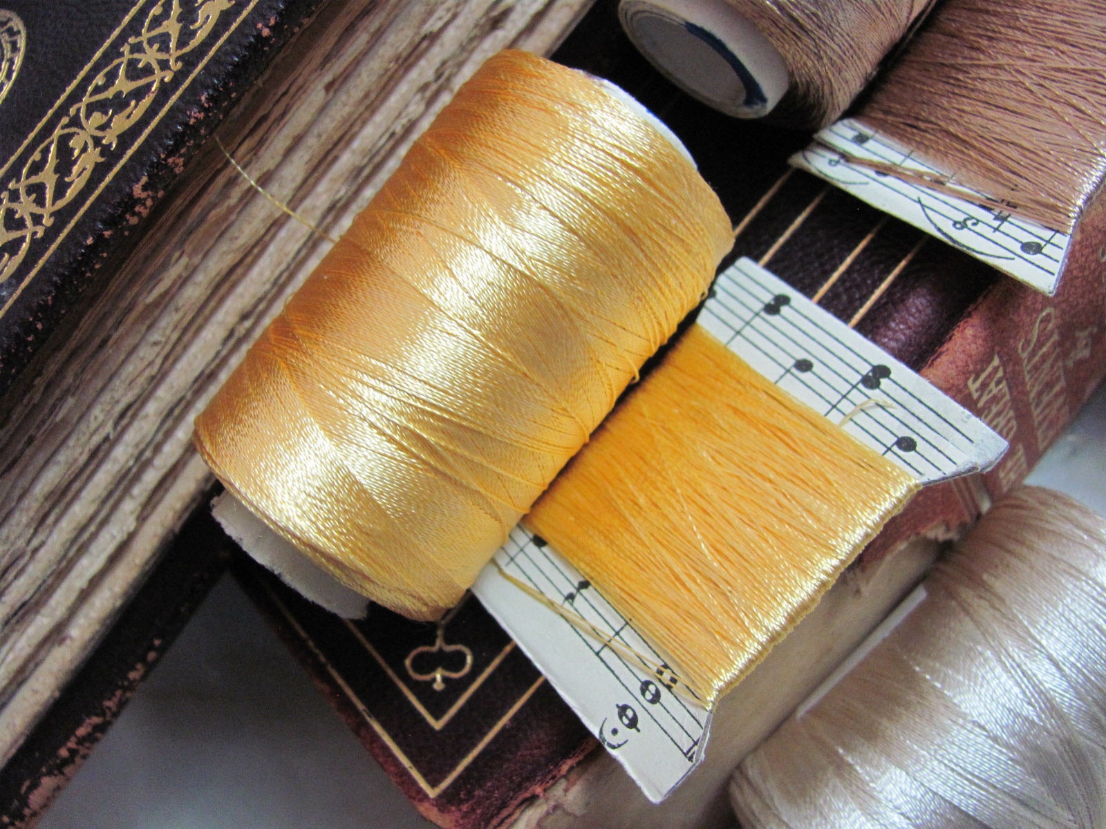 Real Silk Thread 100% Silk Thread // Embroidery Floss Thread Real Silk // Choose Color ...