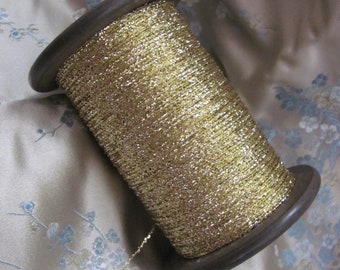 Fine Gold Metallic Thread Vintage Antique - 20 yards Total Per - More Available