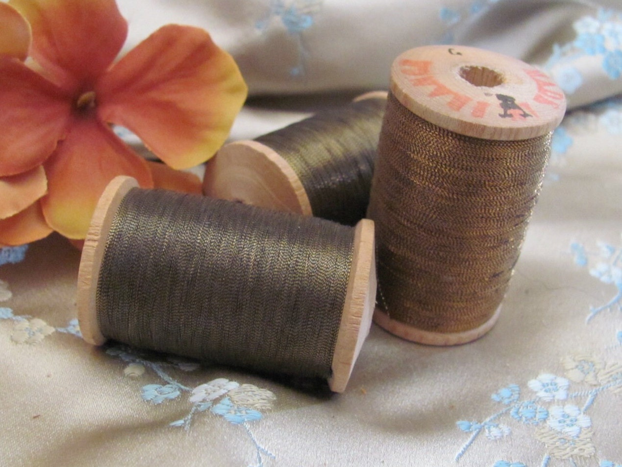アンティーク糸巻き - Etsy 日本