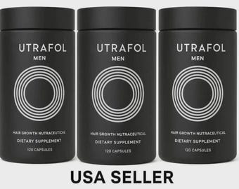 Pack of 3 Nutrafol Men's Hair Growth Total 360 Capsules same day shipping