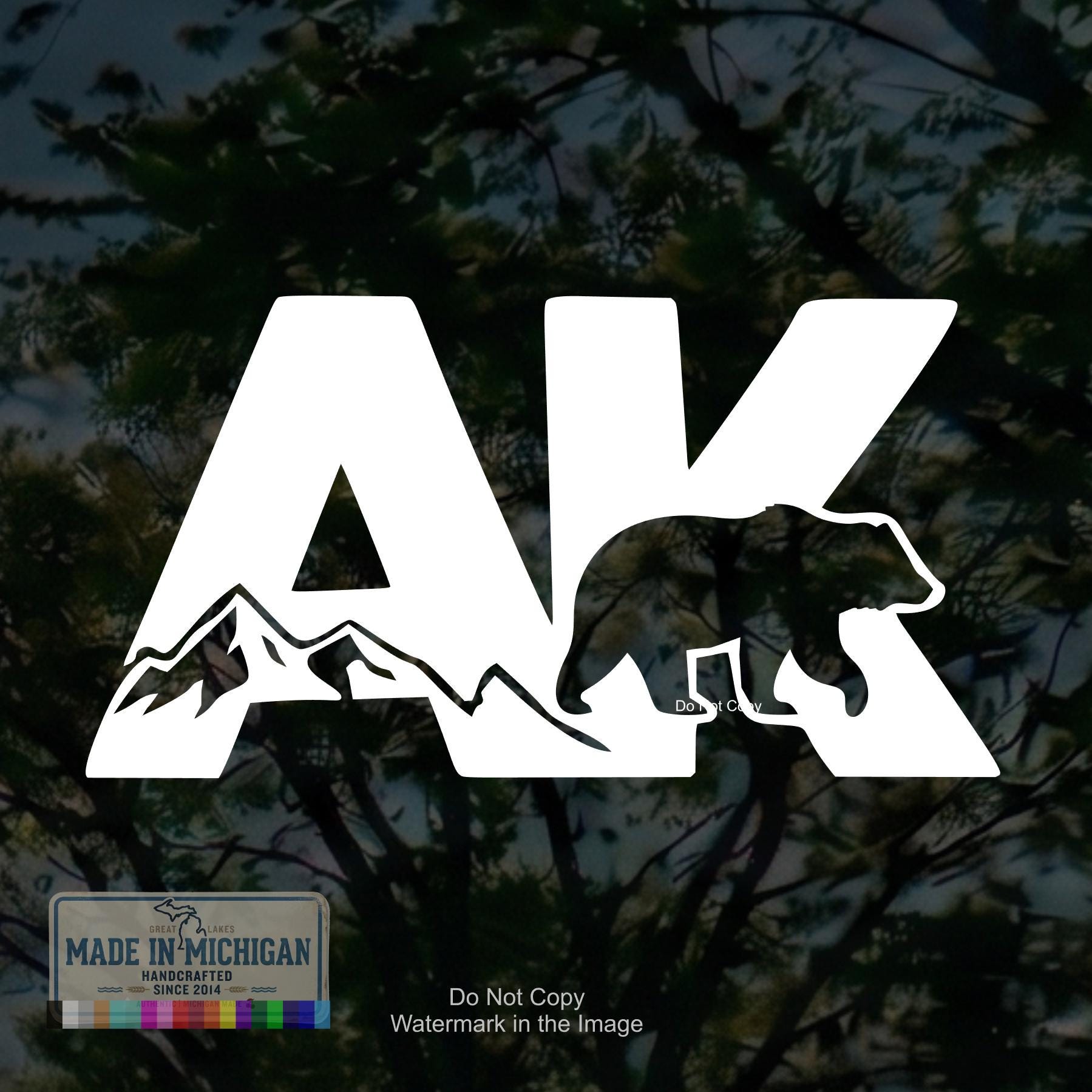 Ak Sticker - Etsy