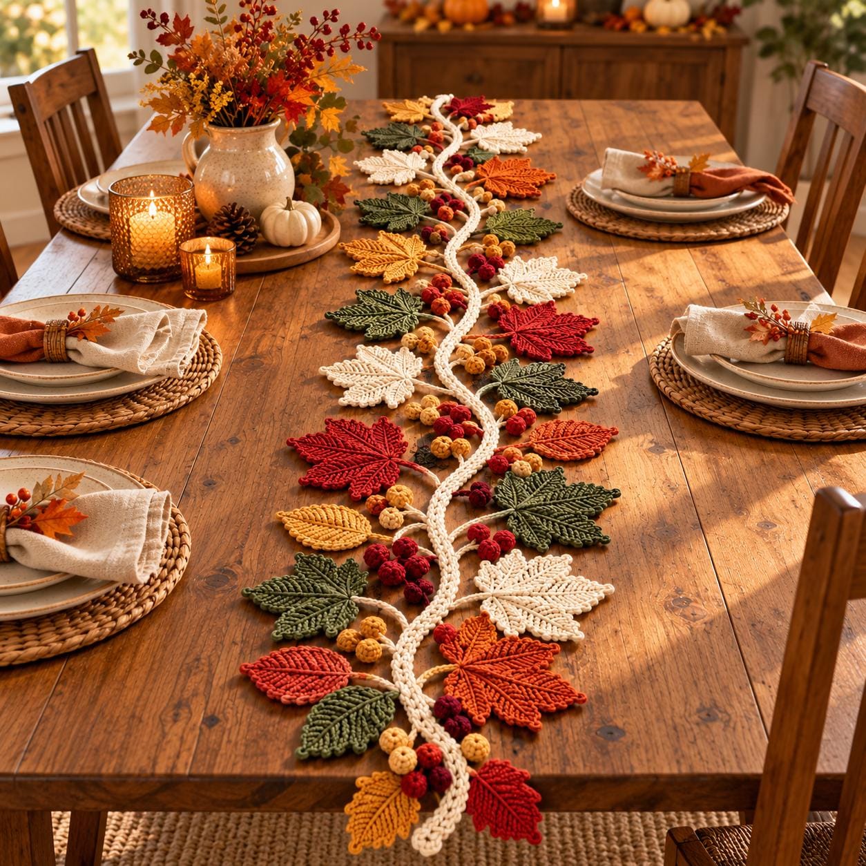 Tischläufer herbst