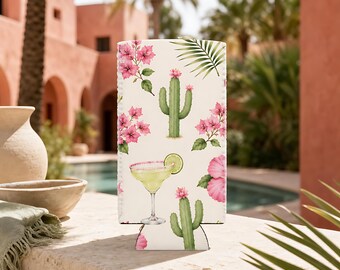 Mexico Bachelorette Slim Can Cooler Mexico Girls Trip Party Favor Beach Bach Drink Sleeve Bridal Shower Gift
