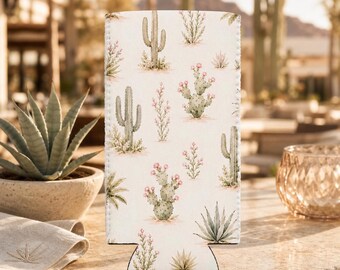 Scottsdale Bachelorette Slim Can Cooler Desert Girls Trip Party Favor Desert Bach Drink Sleeve Bridal Shower Gift