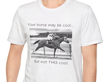Secretariat T-Shirt: Retro Horse Racing Tee for Equestrian Fans