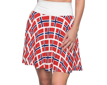 Norwegian Flag Golf Skirt: Syttende Mai Heritage Celebration