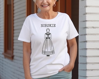 Norwegian Pride Women's Tee: Norske Heritage T-Shirt