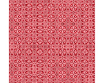 Vintage Western Red Bandana Print Tablecloth: Cowboy Chic Decor
