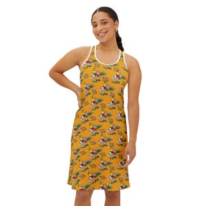 Western Roping Horse Tank Dress: Cowgirl Rodeo Sundress