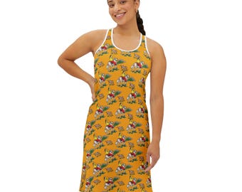 Western Roping Horse Tank Dress: Cowgirl Rodeo Sundress