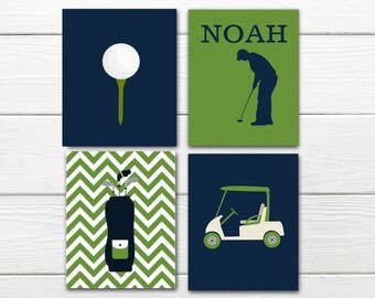 Golf Themed Room Etsy