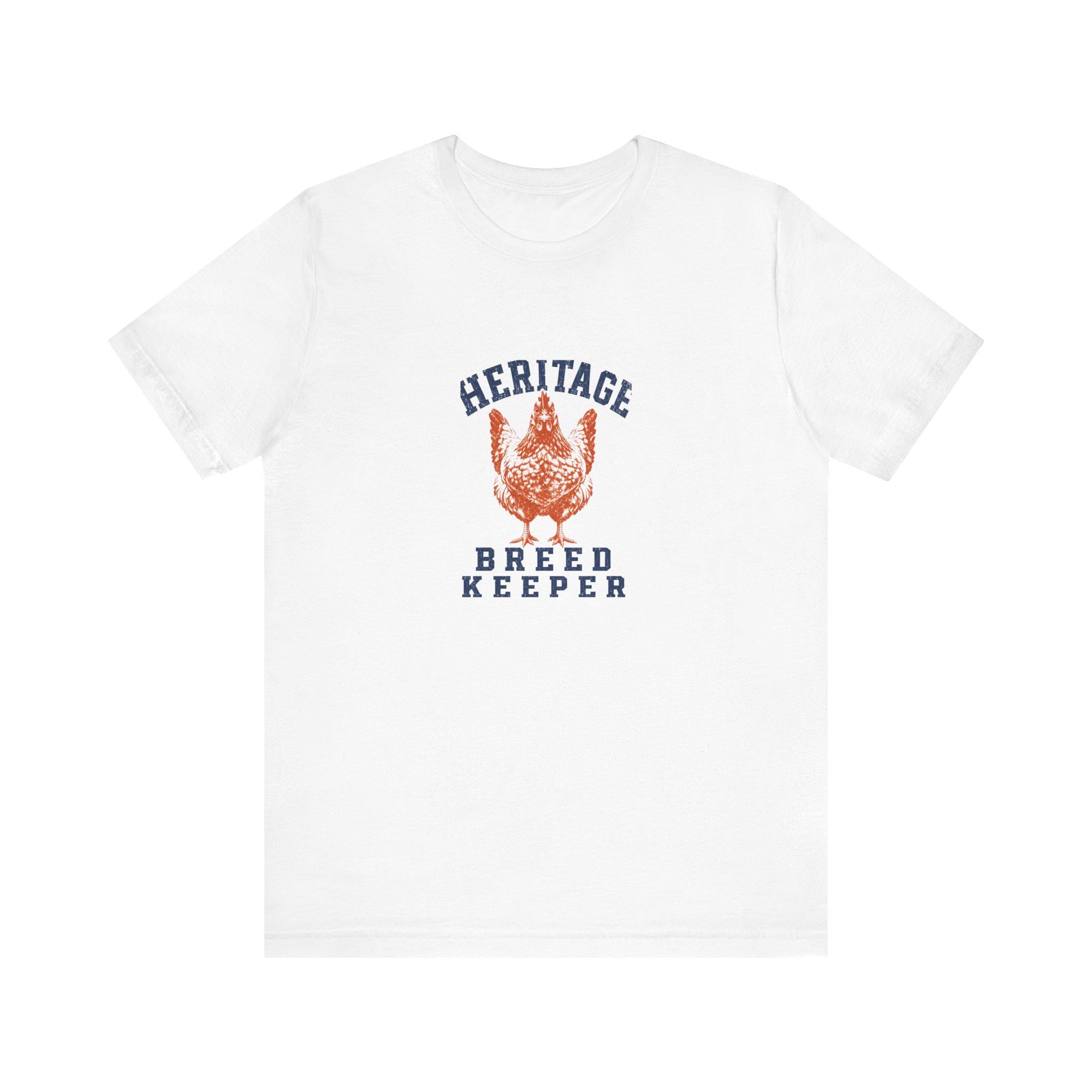 Heritage Breed Keeper Shirt | Vintage Chicken Tee for Backyard Farmers