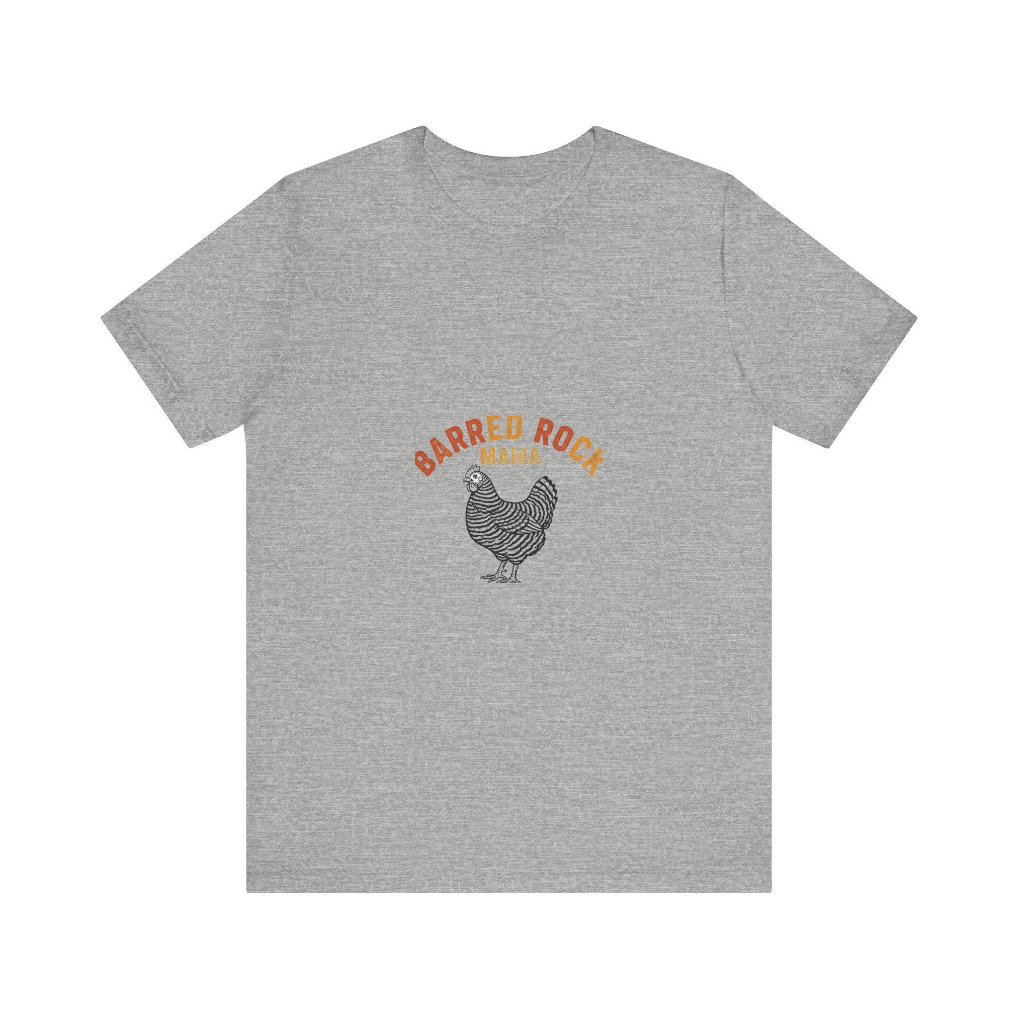 Barred Rock Mama Shirt | Barred Rock Chicken Keeper Gift | Retro Heritage Breed Hen Lover Tee