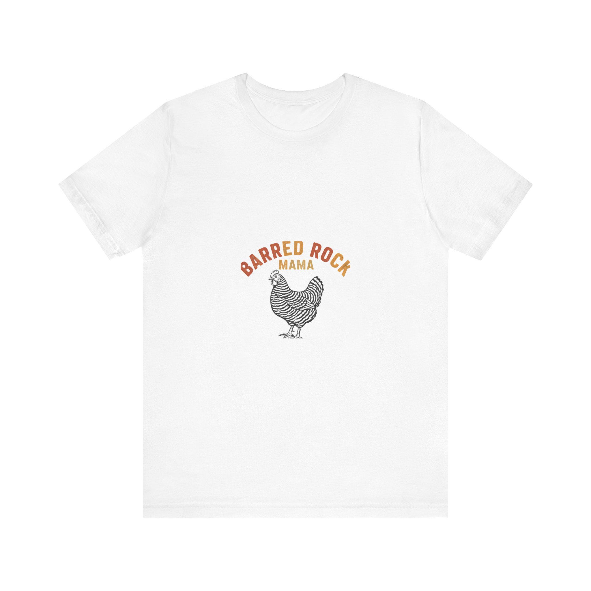 Barred Rock Mama Shirt | Barred Rock Chicken Keeper Gift | Retro Heritage Breed Hen Lover Tee