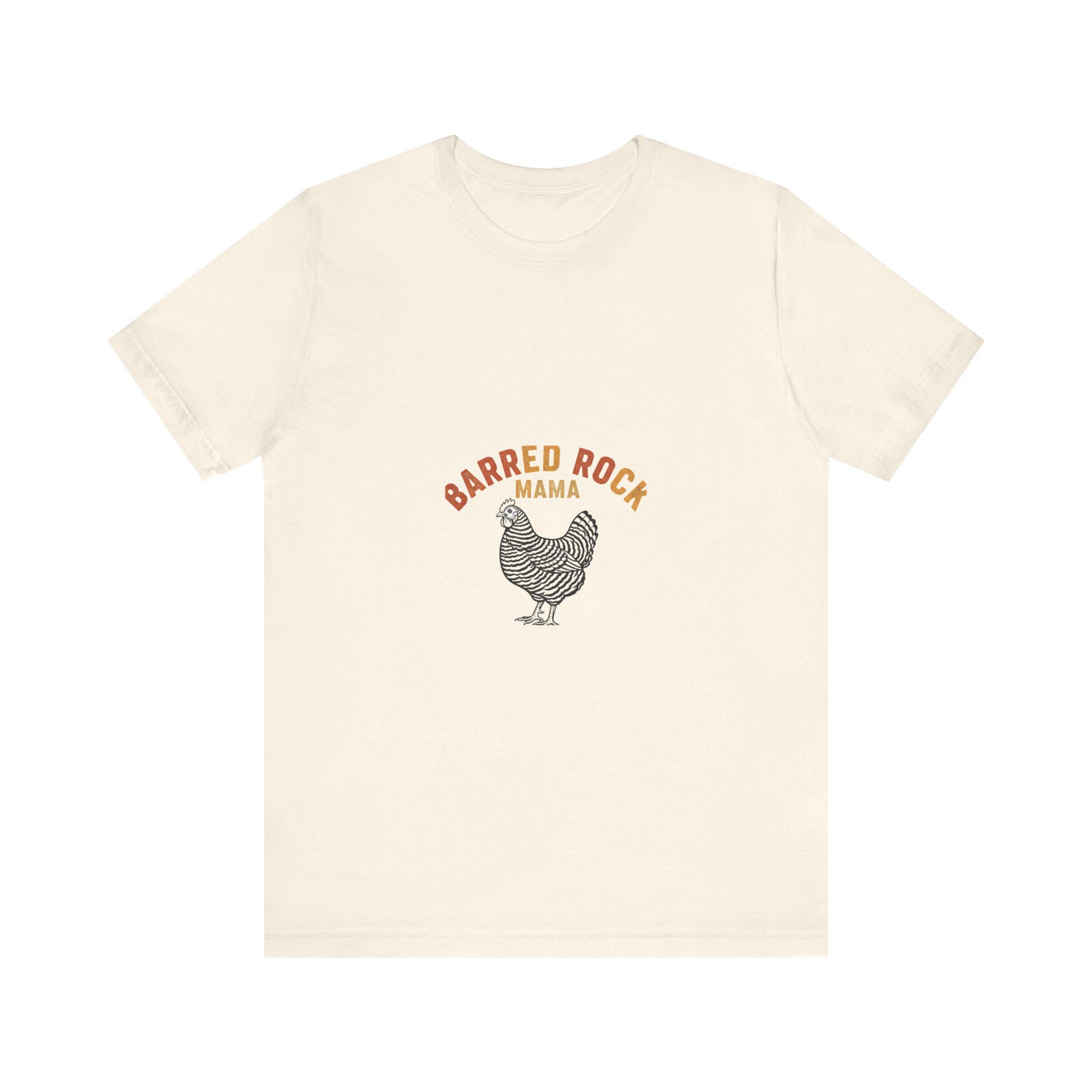 Barred Rock Mama Shirt | Barred Rock Chicken Keeper Gift | Retro Heritage Breed Hen Lover Tee