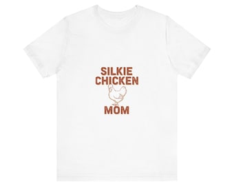 Moedershirt zijdehoen kip | Fluffy Chicken Lover-cadeau | Retro vintage T-shirt Silkie Mama | Kippenhouder