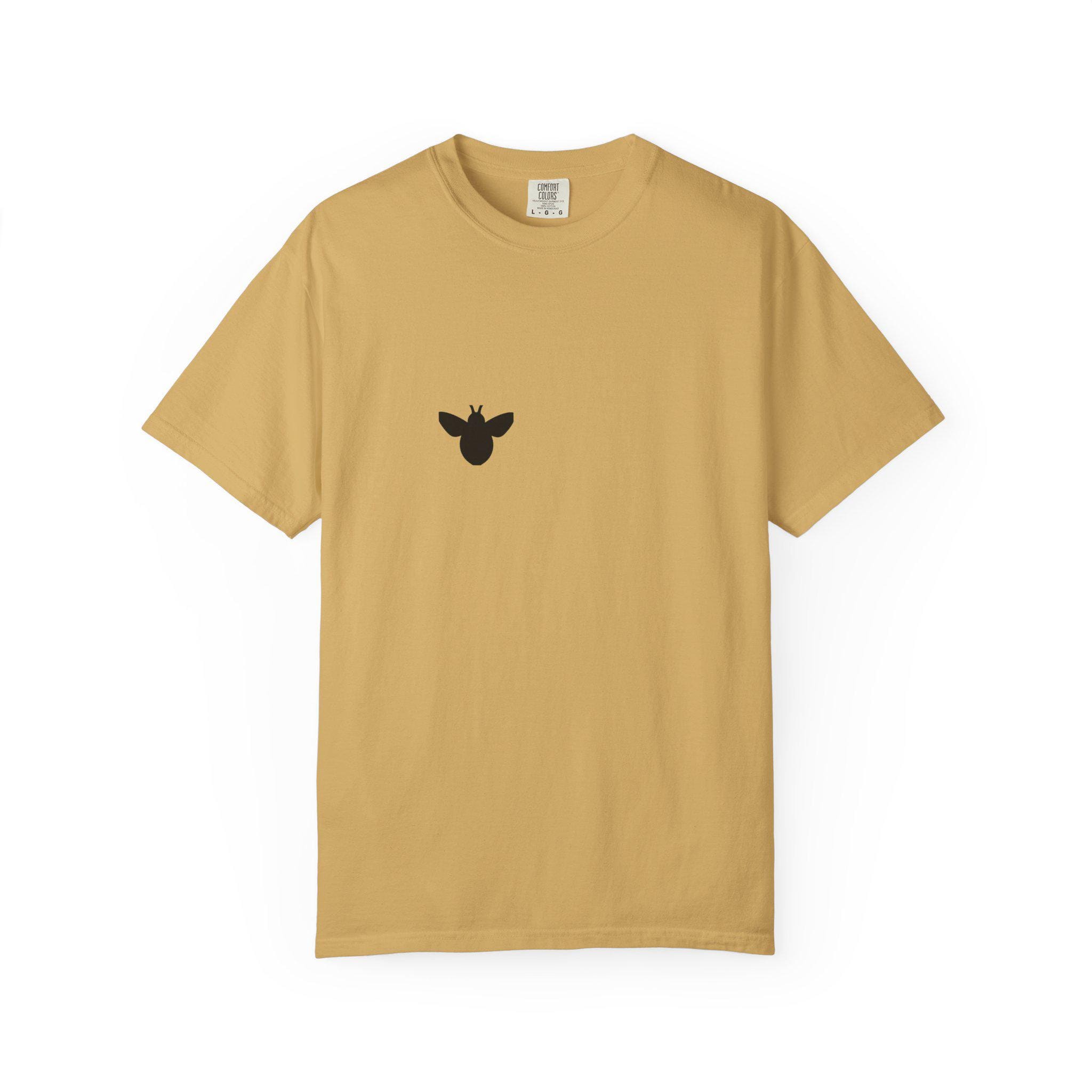 Minimalist Honeybee Pocket Tee, Beekeeper Gift, Bee Lover Shirt