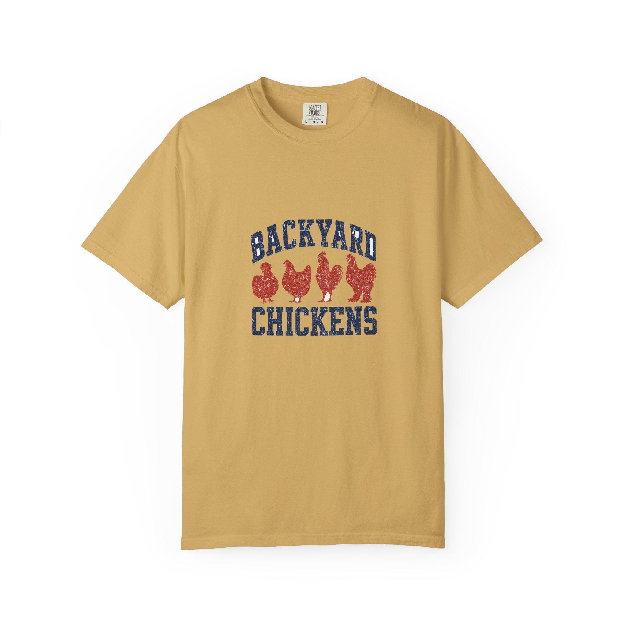 Backyard Chickens Heritage Breed Distressed Vintage Tshirt