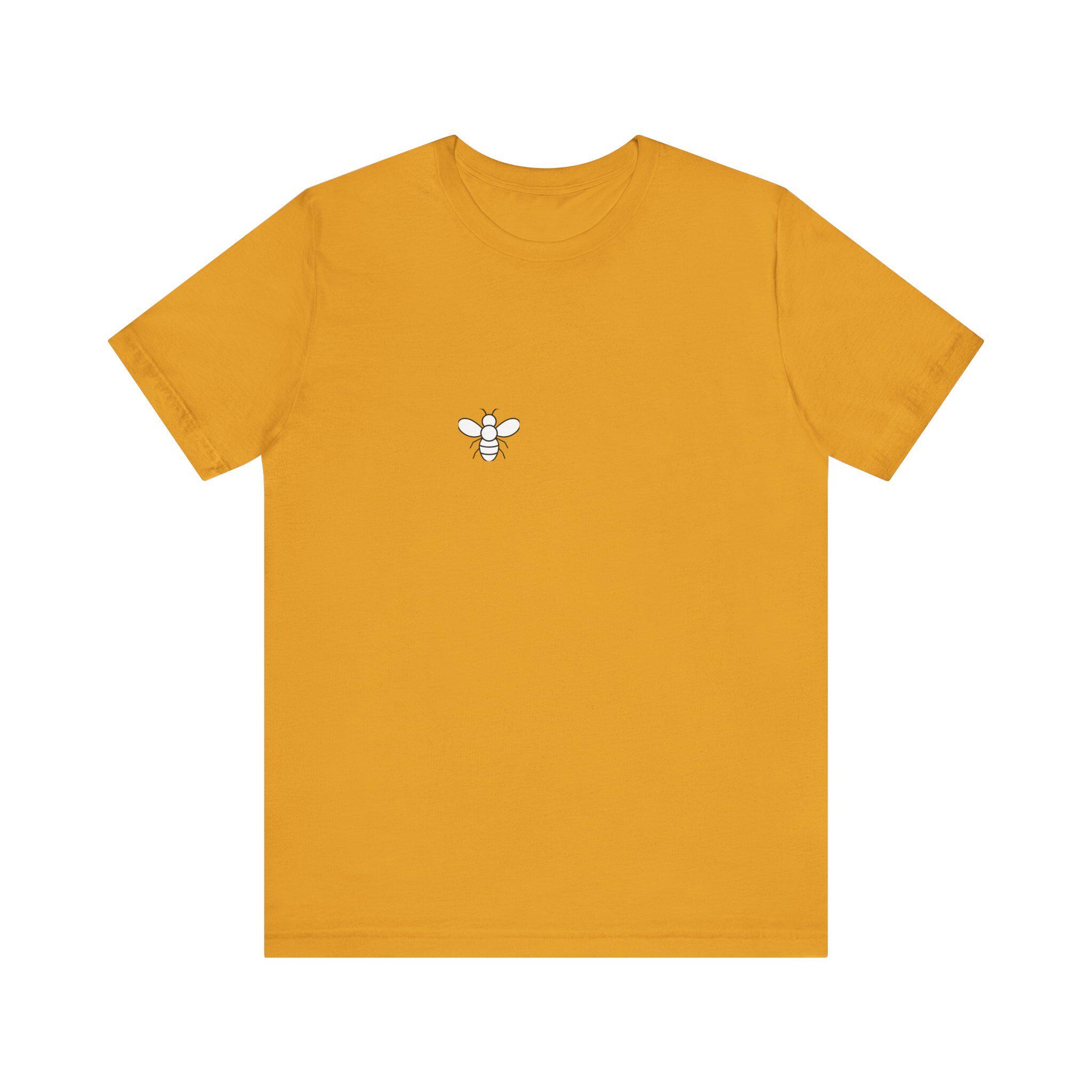 Minimalist Bee Pocket Tee | Beekeeper Gift Shirt | Nature Lover Tshirt