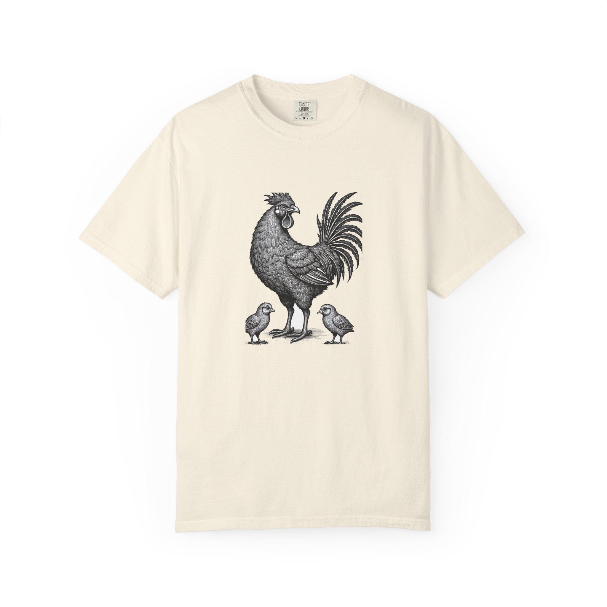 Proud Rooster Vintage Engraving Tee