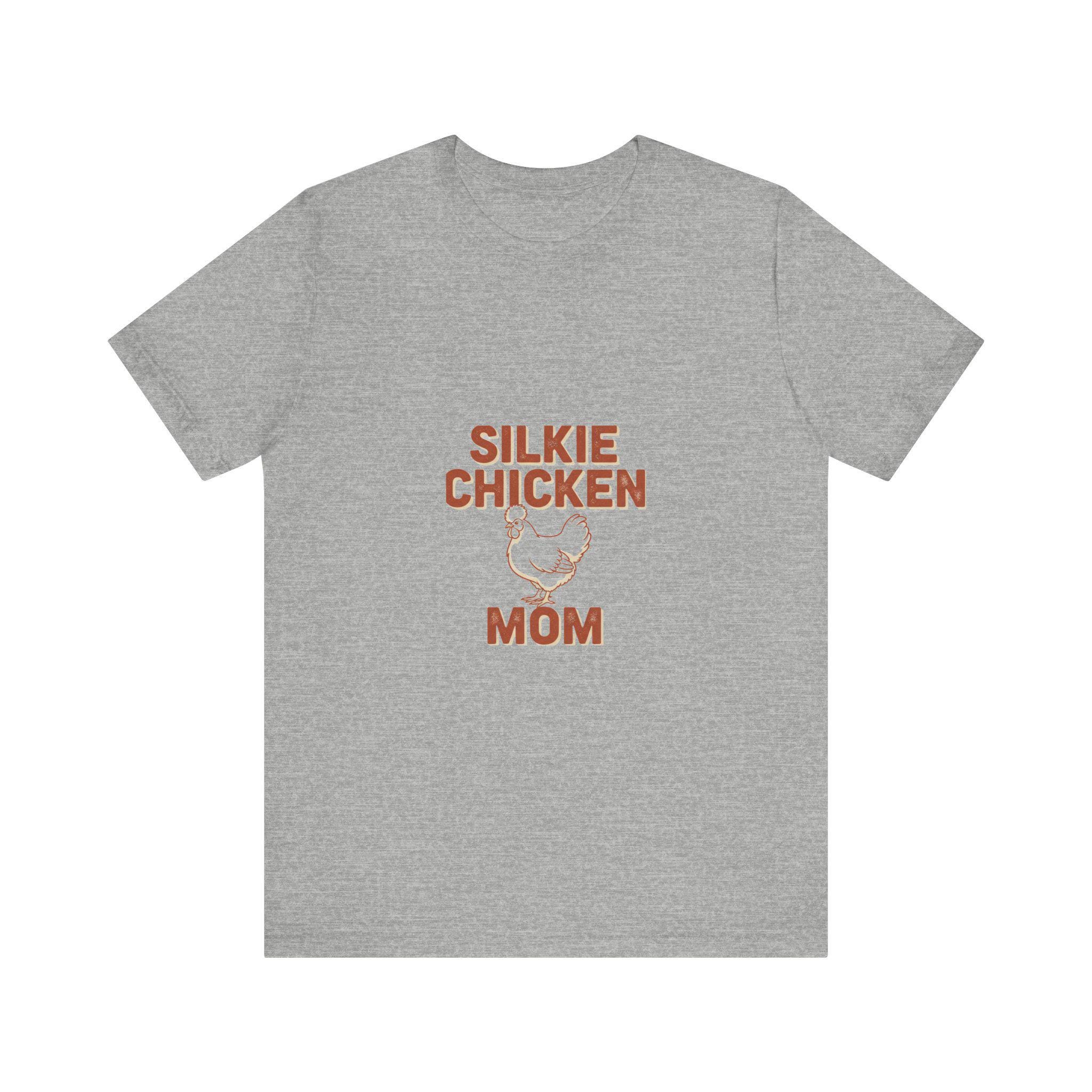 Silkie Chicken Mom Shirt | Fluffy Chicken Lover Gift | Silkie Mama Retro Vintage Tee | Hen Keeper