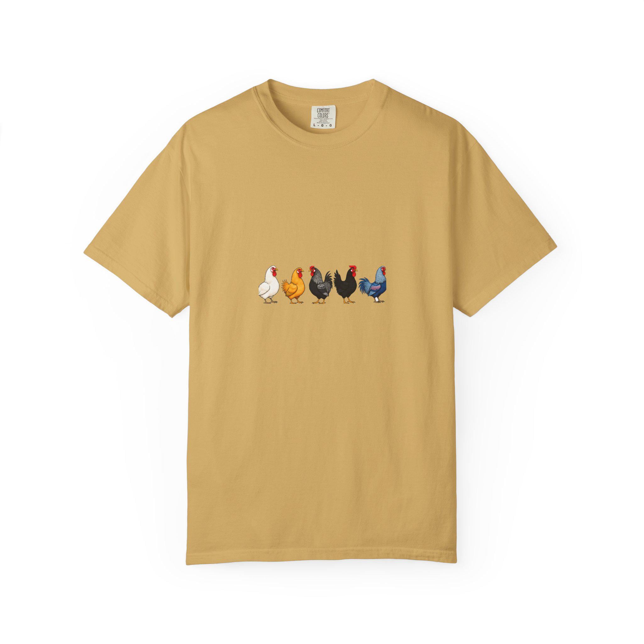 Heritage Flock Shirt | Chicken Breeds Tee | Comfort Colors Gift