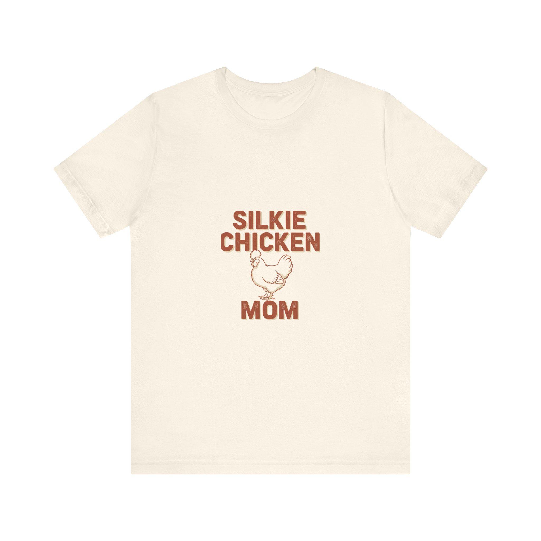 Silkie Chicken Mom Shirt | Fluffy Chicken Lover Gift | Silkie Mama Retro Vintage Tee | Hen Keeper