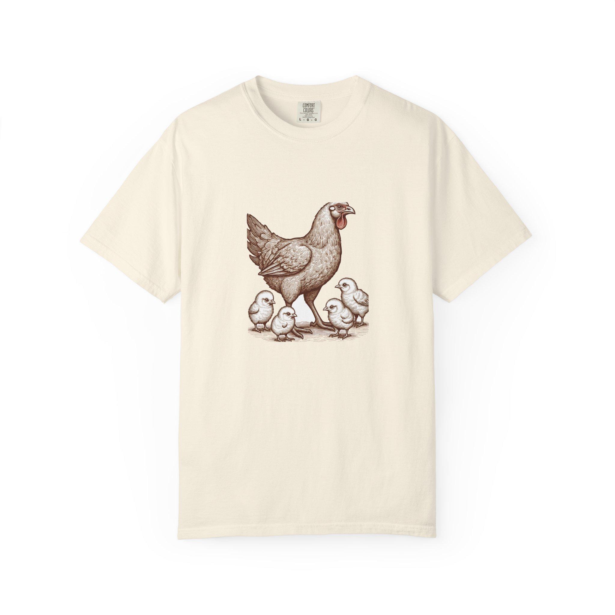 Backyard Chicken Keeper Shirt | Vintage Hen Illustration Tee