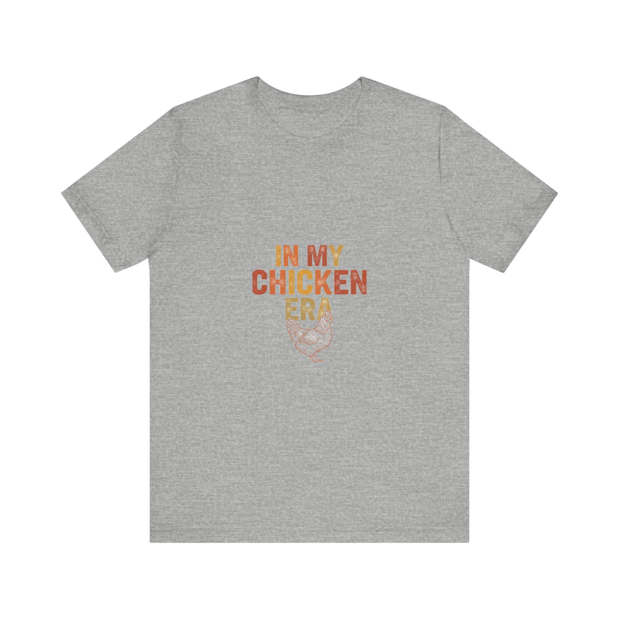 In My Chicken Era Shirt | Funny Backyard Chicken Keeper Gift | Retro Vintage Hen Lover Tee