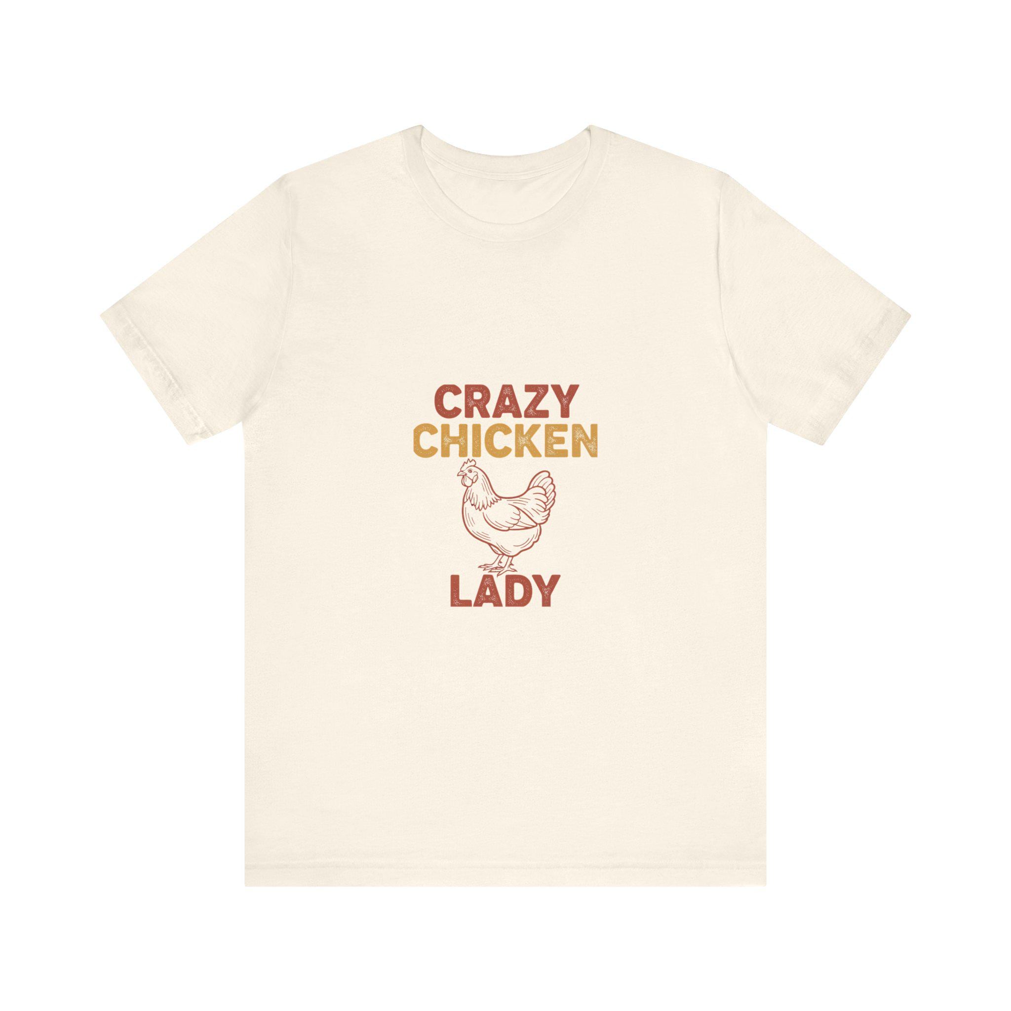 Crazy Chicken Lady Shirt | Funny Backyard Chicken Keeper Gift | Retro Hen Lover Tee | Chicken Mom