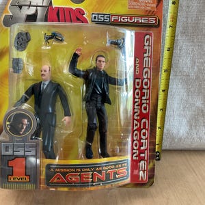 Vintage Spy Kids OSS Figures