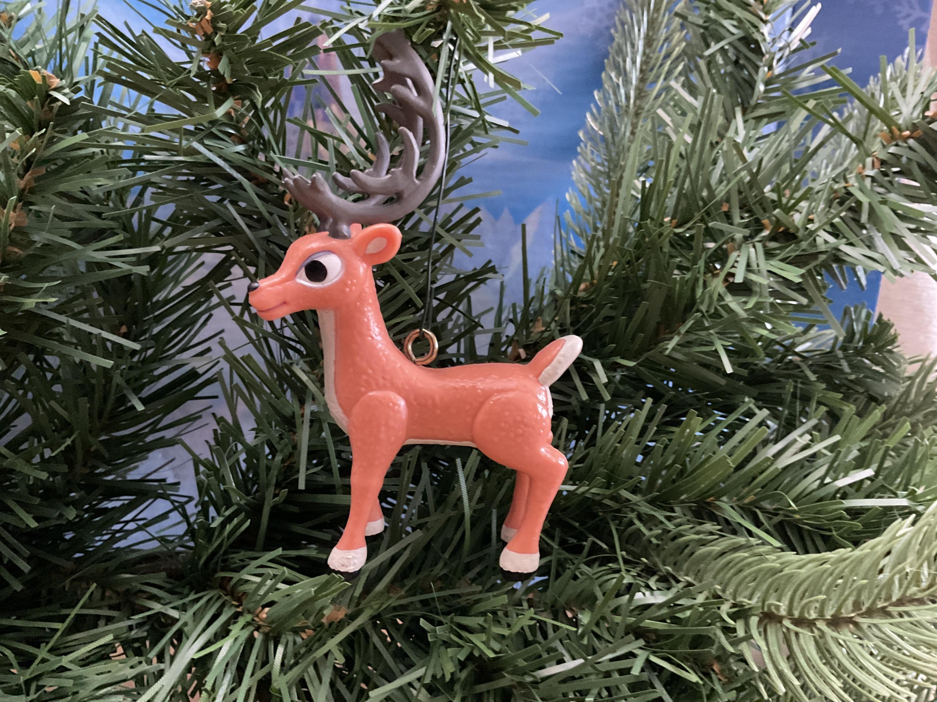 Vintage Rudolph the Red Nosed Reindeer Ornaments - Etsy