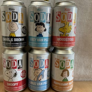 Limited Edition Funko Soda Peanuts Gang Character Figures