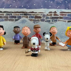 Vintage Good Ol' Charlie Brown and Snoopy Figures - Etsy