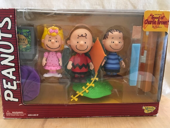 Vintage Good Ol' Charlie Brown Figure Set - Etsy