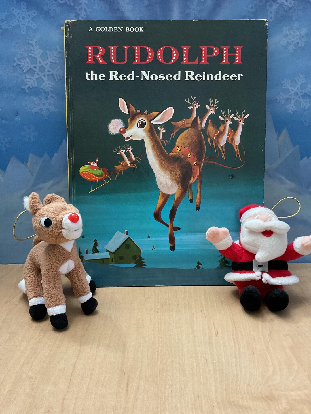 Vintage Rudolph the Red-nosed Reindeer Golden Book - Etsy