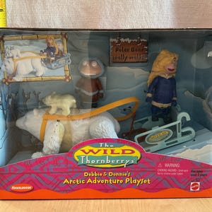 The Wild Thornberrys Arctic Adventure Playset Vintage Rare - Etsy