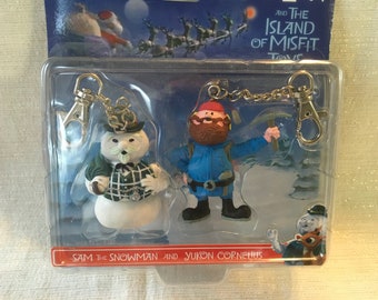 Vintage Rudolph the Red-Nosed Reindeer Clip-On Two Pack