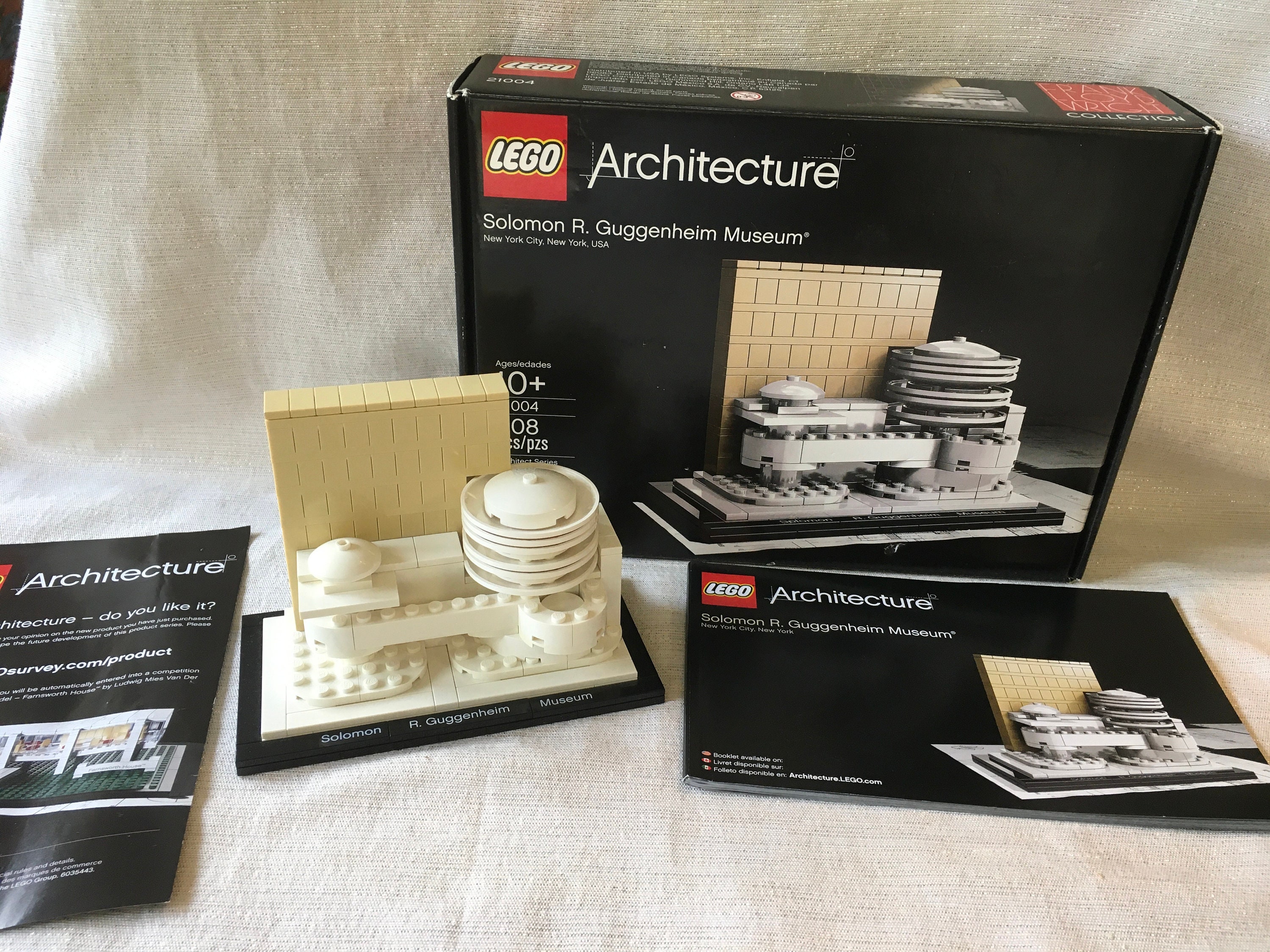Lego Architecture Frank Lloyd Wright Collection Guggenheim Museum