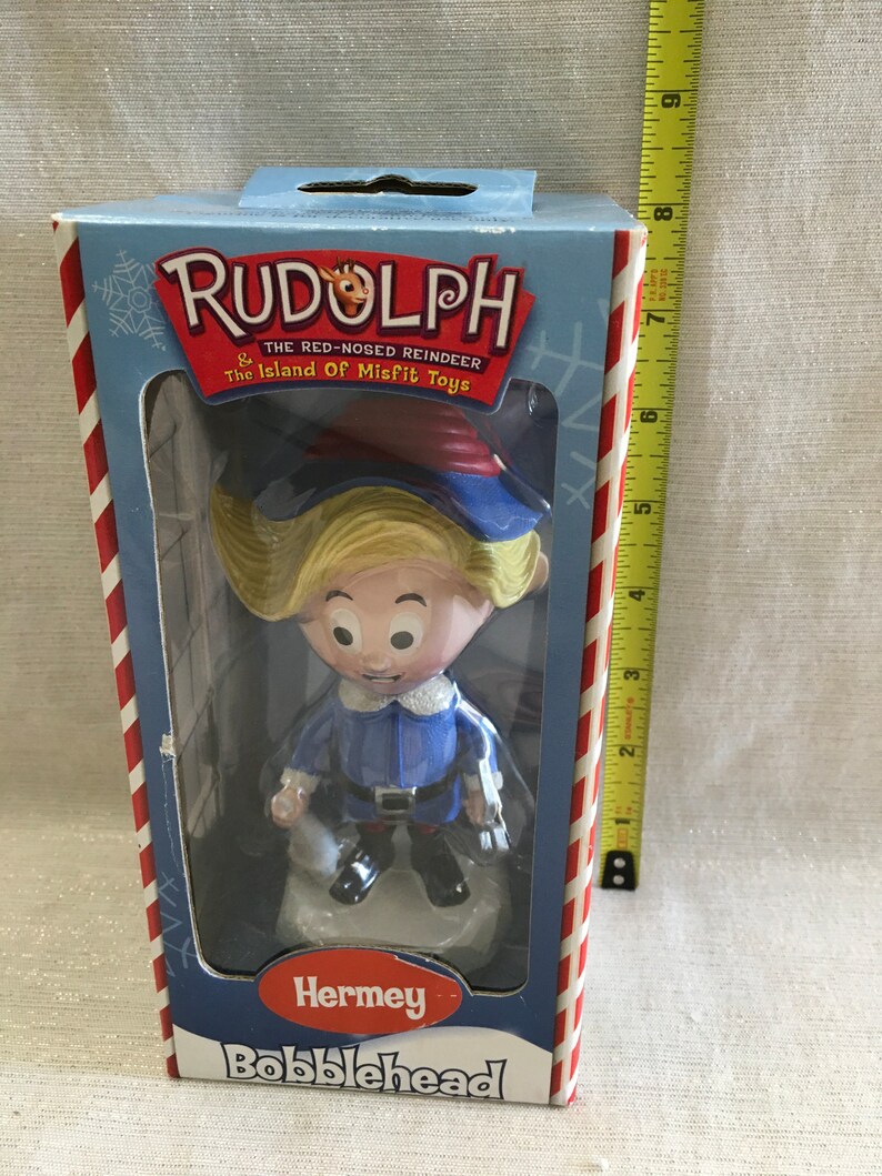 Vintage Rudolph the Red Nosed Reindeer Bobbleheads! - Etsy